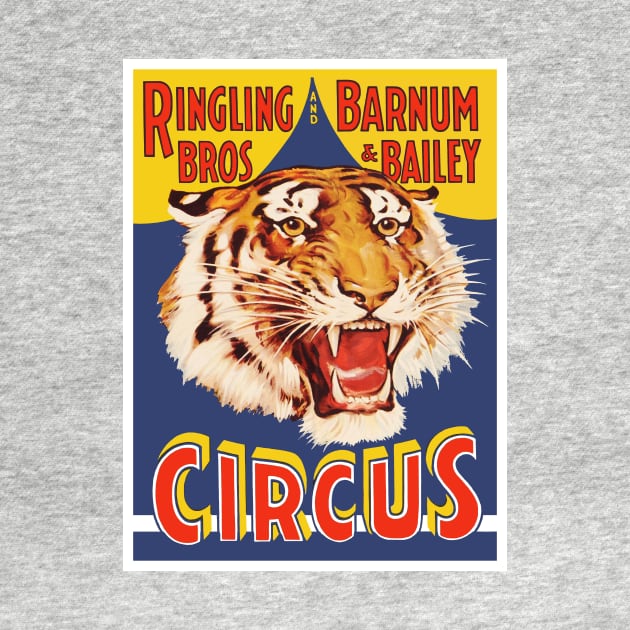 Vintage Circus Poster by RockettGraph1cs